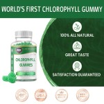 OEM/ODM Daily Health Support Chlorophyll Gummies - Detox, Boost Immunity & Healthcare Candy