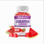 OEM Watermelon Creatine Gummies for Muscle Strength - Sports Supplements for Adults