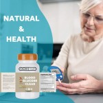 Customized Private Label Blood Glucose Clear Capsules - Vitamins Plus Herbs Extract with Berberine, 60 Capsules