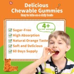 OEM Sugar-Free Magnesium Gummies for Kids - Magnesium Glycinate L-Threonate Supplement with L-Theanine & Vitamins