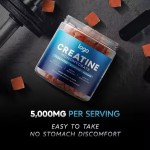 Custom Creatine Gummy Creatine Monohydrate Powder Supplement Gummies for Muscle Building Creatine Gummies