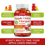 Apple Cider Vinegar Keto Gummies for Weight Loss - Slimming Flat Tummy & Fat Burner Supplement - Natural ACV Ketogenic Diet