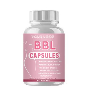 Natural Maca Fenugreek Wild Yam BBL Capsules for Booty Growth Lifting Firming Glute Enhancer Herbal Supplement Adult Women