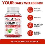 Apple Cider Vinegar & BHB Keto Gummies - Fat Burner Weight Loss Supplement Chewable for Adults