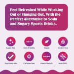 Premium Electrolyte Powder Drink Mix for Workout Recovery and Keto Diet Support Sports Nutrition Supplements