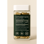 Organic SafedMusli Capsules 500mg - Herbal Root Extract for Male Vitality and Endurance - Private Label Manufacturer
