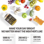 OEM K2 D3 Gummies for Bone & Heart Support | FBA Ready Custom Dropshipping | Adults Non-Pregnant