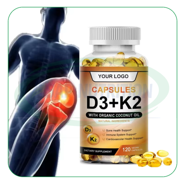 Ausreson Vitamin D3 and K2 Softgels 10000iu Vitamins Supplements Calcium Magnesium Zinc