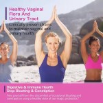 Probiotic Prebiotic Capsules Support the Immune System to Promote Urinary Health and Improve Balance Digestive Vaginal Flora