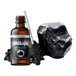 Himalayan Shilajit Liquid Drops with Adaptogen Blend - Ginseng & Ashwagandha Natural Mineral Supplement for Energy & Vitality