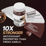 Black Garlic Turmeric Wellness Gummies with Ceylon Cinnamon & Ashwagandha Extract - Natural Support