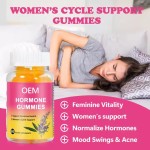 Chinese Herbal Balance Hormone Soft Candy Vegetarian Vitamin Menstrual Period Women's Ovarian Health