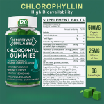 OEM Custom Label Mulberry Leaf Chlorophyll Gummies - Natural Eye Health Supplement