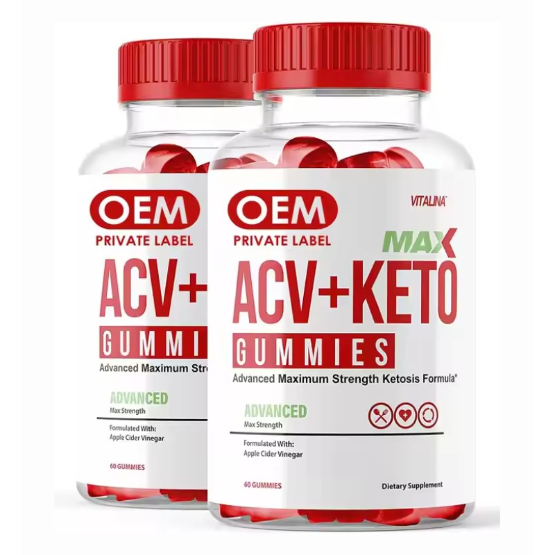Vegan Keto BHB + ACV Dual Gummies with Pomegranate - Organic Weight Management Formula for Adults