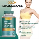 OEM Colon Cleanser & Detox Capsules Feel Lighter Colon Cleanse Capsule Colon Broom & Detox for Adult Weight Management