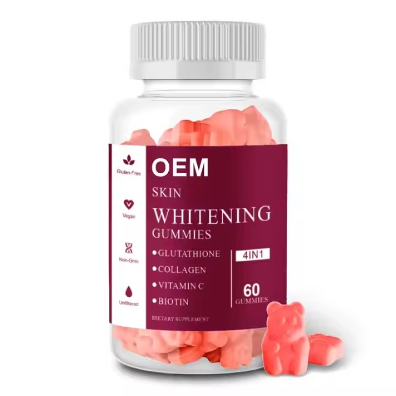 Best Skin Whitening Marshmallowing Lightening Even Skin Tone Gummies Remove Black Spot Biotin Collagen