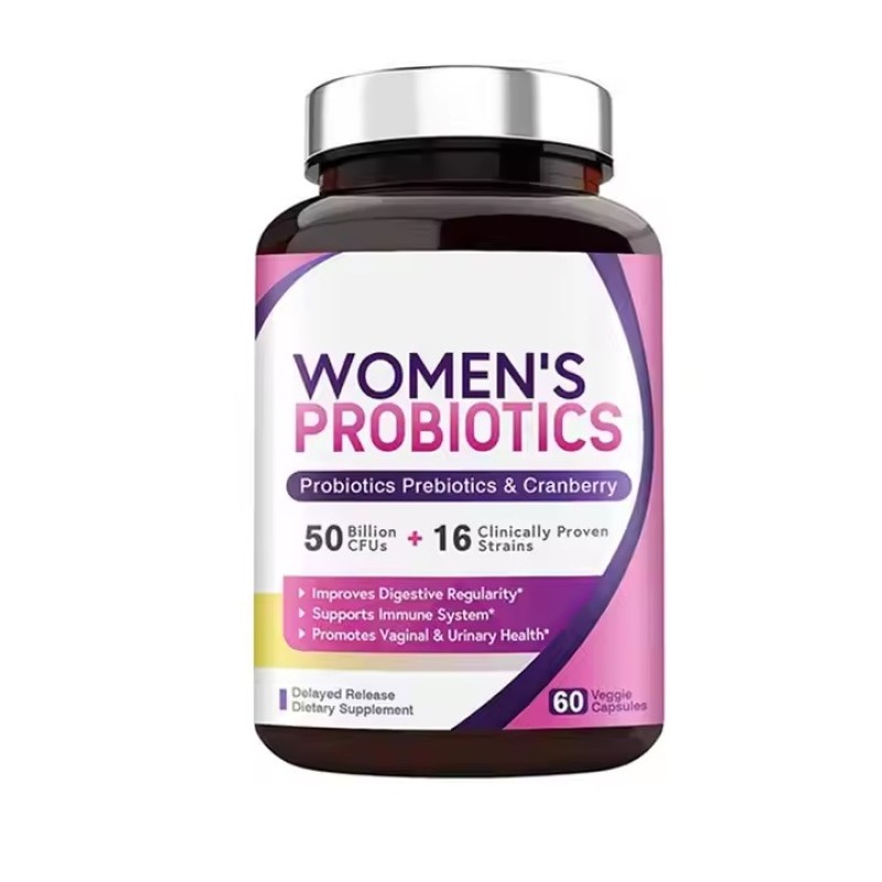 Probiotic Prebiotic Capsules Support the Immune System to Promote Urinary Health and Improve Balance Digestive Vaginal Flora