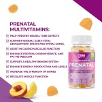 Private Customization Sugar Free Pineapple Peach Flavored Complete Prenatal Gummies with Calcium,Vitamin K2, Vitamin B12 Gummy