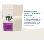 Premium Hydrolyzed Collagen Peptides Powder for Hair Skin Nails and Joints with Type I & III Collagen Support