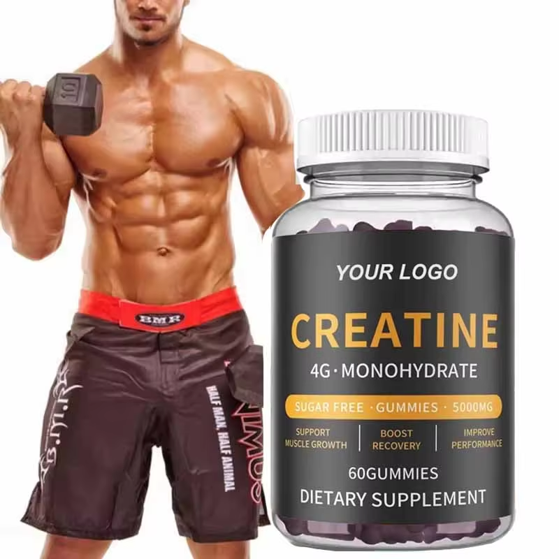 Creatine Monohydrate Gummies - Sugar-Free Pre-Workout Energy Support