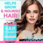 Vitamin Supplements Bear Vegan Gummy Candy Biotin Gummies for Strong Hair Nail Growth Skin Healthy and Helps During Pregnancy