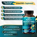 OEM Premium NAD+ Supplement with Trans Resveratrol, Berberine, Quercetin, Fisetin, and Milk Thistle for Enhanced Cellular Health