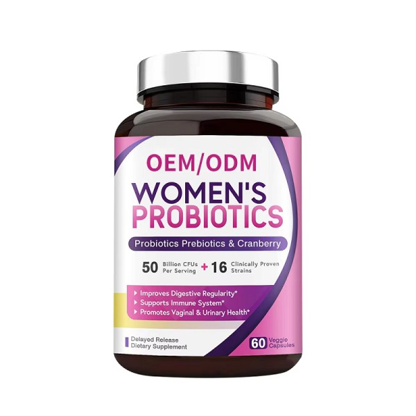 Women's Health Probiotic Supplement 50 Billion CFU with 16 Herbal Extracts Effective for Adult Beauty Products