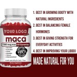 Black Maca Plus Gummies - Boost Energy & Stamina, Natural , Delicious Berry Flavor