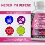 Probiotics Prebiotics Cranberry Mannose Capsules Silentwolf Capsules Integrated Probiotic Capsules Vagina Health Women