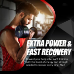 Natural  Booster Capsules for Men, Muscle Growth Support & Energy Enhancer, Strength and Endurance Supplement