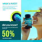 OEM Anti-Aging Supplement with NAD+ Resveratrol and Urolithin-A Complex - 60 Capsules or 120 Capsules