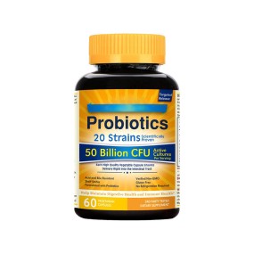 Women's Supplements Support Digestive Health Probiotic Supplements 50 Billion CFU Probiotic Capsules