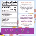 Vegan Lion's Mane Mushroom Gummy Candy Growth Change Visual Health Supplement Brain Development