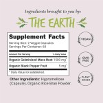 Support Stamina Endurance Increase Energy Reduce Fatigue Female Libido Booster Maca Root Powder Capsules For women