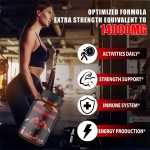 OEM Support Strength Immune Boost Energy Tribulus Terrestris Extract Maca Root Supplement Testo Supplement Ashwagandha Capsules