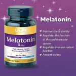 Private Label Vegan Promotes Relaxation Calm Sleep Aid Pills Supplement Halal Sleeping Melatonin Tablets