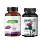 Liver Detox Supplement Artichoke Extract Dandelion Apple Cider Vinegar Milk Thistle Milk Thistle Tablets