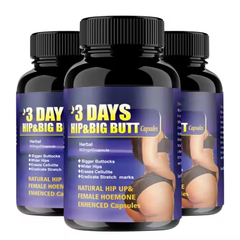 Big Hip Butt Capsule Tight Solft Butt Enhancement Pills Lift Breast Capsules Pill for 3 DAYS HIP BIG BUTT Capsules