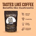 Organic Mushroom Mix Coffee Instant Lion's Mane Mushroom Coffee Lions Mane Coffee Powder Energy Management Supplement