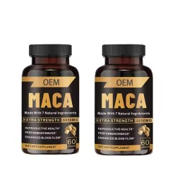 OEM/ODM Natural Maca Root Extract Softgel Capsules Immune Support Supplement for Adults