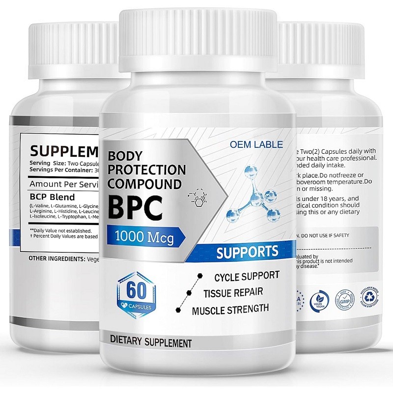 BPC Adult & Children's Herbal Supplement Capsules Antioxidant Muscle Exercise & Vitamin Component Supplement