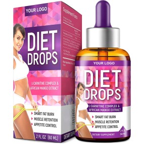 100% Natural L-Carnitine & African Mango Weight Loss Fat Burn Appetite Control Oral Liquid Drops for Adults All Age Groups