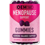 Organic Menopause Support Gummies 60Pcs - Hormone Balance & Hot Flash Relief