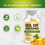 OEM Custom Supplement Manufacturer Wholesale Oregano Oil Extract Softgel Capsules Dosage Form Softgel Capsule
