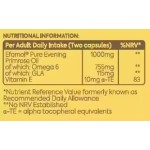 Organic Natural Supplement 500mg & 1000mg Evening Primrose Oil Softgel Capsules Natural Health Booster
