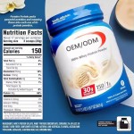 Vegan Chocolate Organic Pea Protein Powder Erythritol-Free Plant-Based Superfood Rich in Vitamins and Minerals for Adults