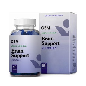 Brain Boost Soft Gummy Focus Memory Clarity Vegetarian Brain Support Softgels Brain Health Supplement