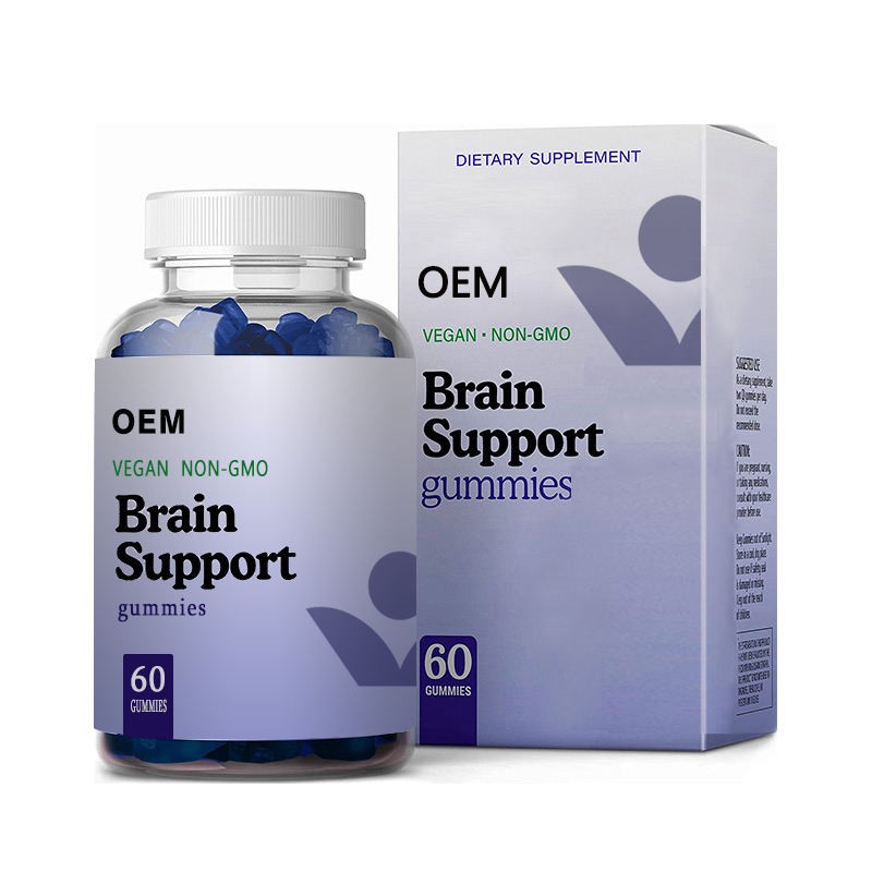 Brain Boost Soft Gummy Focus Memory Clarity Vegetarian Brain Support Softgels Brain Health Supplement