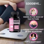 OEM Raspberry Ketones & Apple Cider Vinegar Capsules 60 Count - Effective Fat Burner for Adult Weight Loss