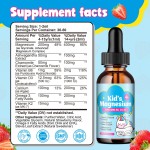 Magnesium Citrate & Glycinate Liquid Drops for Relaxation and Stress Relief  Liquid Mag Blend